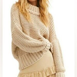 Free people my only sunshine sweater